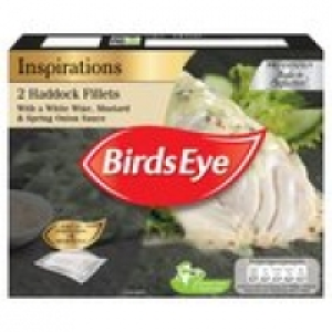 Birds Eye Inspirations Haddock Fillets with W &pound;3.99