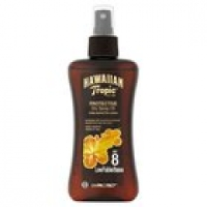 Hawaiian Tropic Dry Oil Spray Spf 8