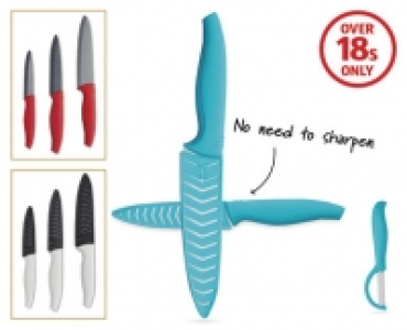 Ceramic Knives Set £12.99