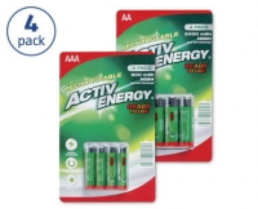 Ready to Use Rechargeable Batteries £3.99