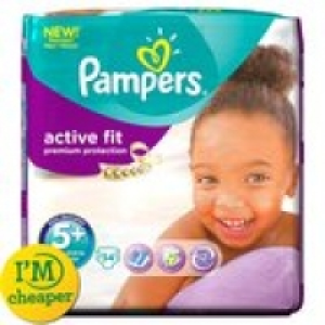 Pampers Active Fit Size 5+ Junior+ 13-