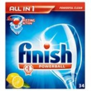 Finish All In One Lemon Dishwasher Tab
