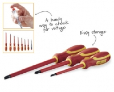 8 Piece VDE Screwdriver Set £4.99