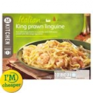 M Kitchen Italian King Prawn Linguine &pound;2.19
