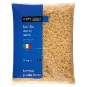 Chefs Larder Farfalle Pasta 4x3kg