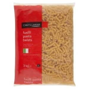 Chefs Larder Plain Pasta Twists 4x3kg