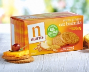 Nairns Stem Ginger Oat Biscuits