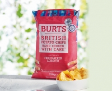 Burts Firecracker Lobster Hand Cooked Crisps