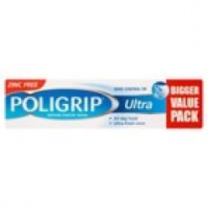 Poligrip Ultra Denture Fixative Cream