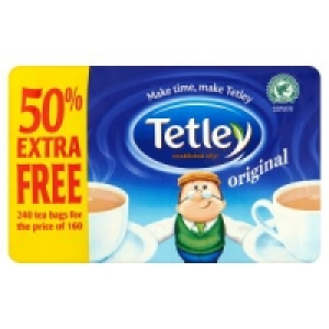 Tetley Original 240 Tea Bags 750g &pound;3.00
