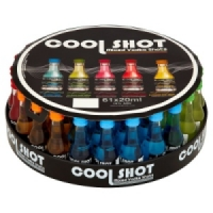 Makro  Cool Shot Mixed Vodka Shots 61 x 20ml