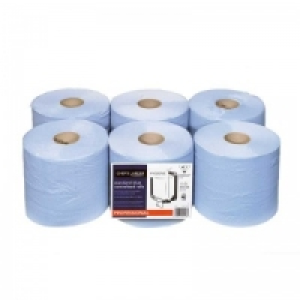 CleanPro Standard Centre Feed Blue 2 Ply 6x120M