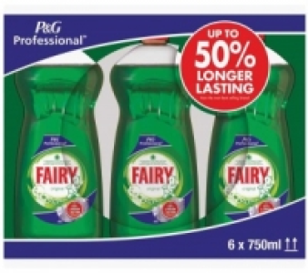 Fairy Liquid Original 6 x 750ml