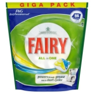 Fairy ADW Dishwasher Tablets Lemon 86s