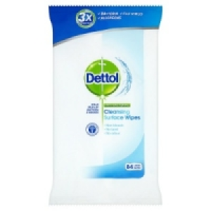 Dettol Antibacterial Wipes Surface Cleanser 84ea