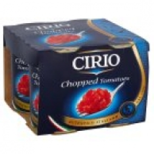 Cirio canned chopped tomatoes, 4 pack £3.50