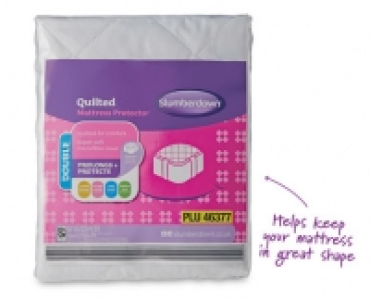 Quilted Mattress Protector Double £4.99