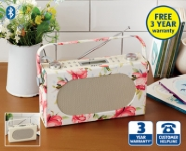 Vintage Style Bluetooth® DAB & FM Radio