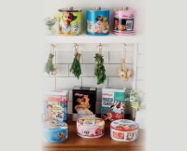 Vintage Kelloggs Food Tins