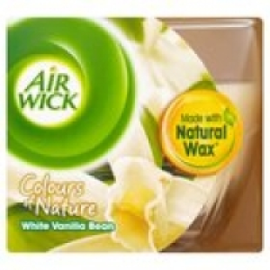 Airwick Candle White Vanilla Bean