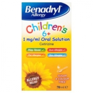 Allergy Childrens 6+ Oral Solution for Hay Fever and Allerg £4.50