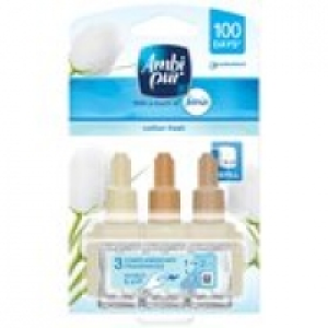 Ambi Pur 3Volution Plug In Refill Cotton Fres &pound;3.00