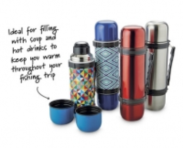 Stainless Steel Double Cup Flask