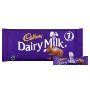 Dairy Milk Chocolate Bar 7 pack £2.99