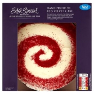 Hand Finished Red Velvet Cake &pound;5.00