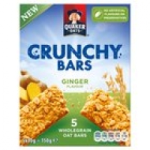 Quaker Crunchy Bars Ginger