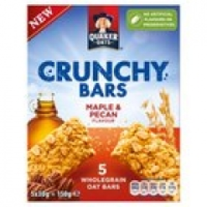 Quaker Crunchy Bars Maple & Pecan