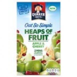 Quaker Oat So Simple Heaps Of Fruit Apple £2.45