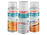 Lidl  BAUFIX Clear Lacquer or Radiator Enamel Paint