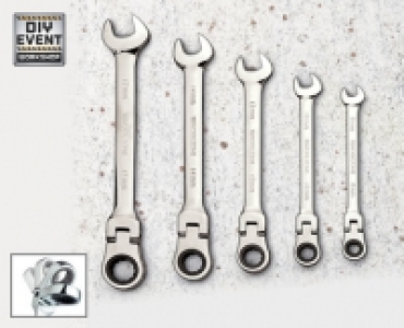 5 Piece Ratchet Wrench Set £9.99