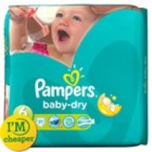 Pampers Baby Dry Size 6 Extra Large 15 £8.50