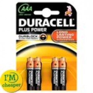 Duracell Plus AAA Alkaline £3.50