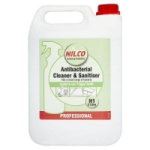 Nilco H1 Antibacterial Cleaner & Sanitiser Trigger Refill 5l