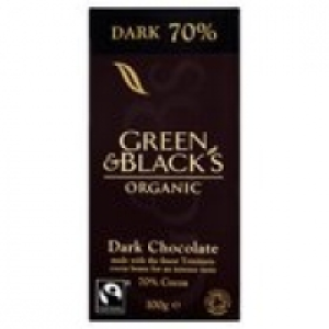 Green & Blacks Organic 70% Dark Chocolate