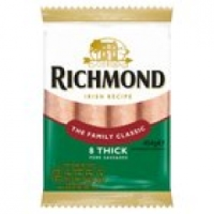 Richmond Thick Pork Sausages £2.00