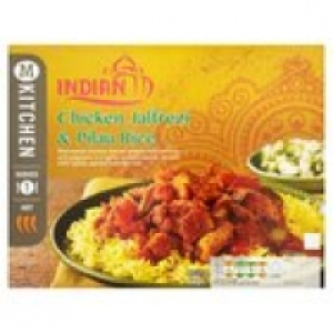 M Kitchen Indian Chicken Jalfrezi & Rice £2.19