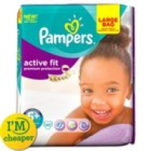 Pampers Active Fit Size 5+ Junior+ 13- £9.00