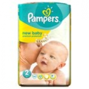 Pampers New Baby Size 2 (Mini) Nappies £9.99