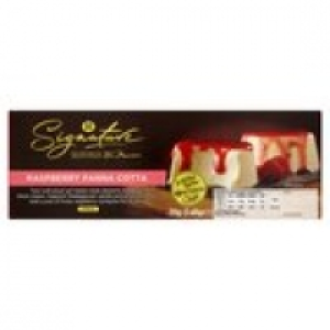 M Signature Raspberry Panna Cotta £2.00
