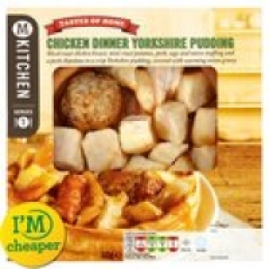 M Kitchen Chicken Dinner Yorkshire Pudding