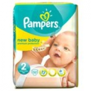 Pampers New Baby Size 2 (Mini) Nappies £5.00