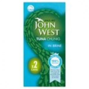 John West Tuna Chunks in Brine, Drained W