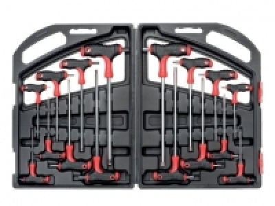 POWERFIX T-Handle Hex & Star Key Set &pound;9.99