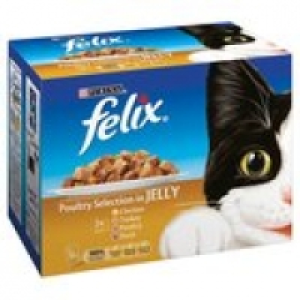Felix Pouch Poultry Selection in Jelly