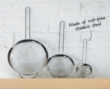 3 Piece Sieve Set £4.99