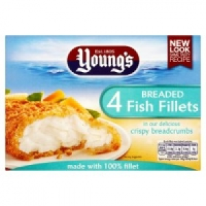 Breaded Fish Fillets &pound;2.00